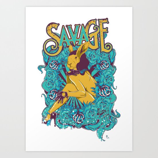 The real Alice Art Print