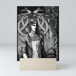 Nordic Goddess Hel Mini Art Print