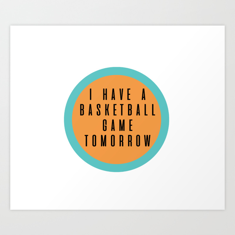 Basketball Vine Art Print By Xojesss Society6