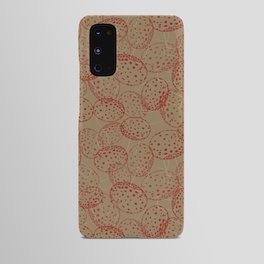 Spotted Mushrooms Android Case