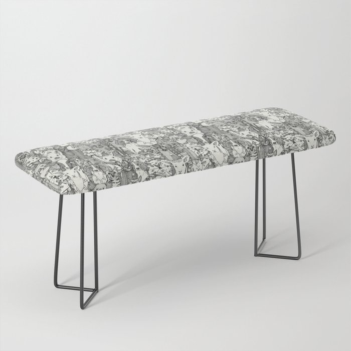 margherita menagerie black Bench