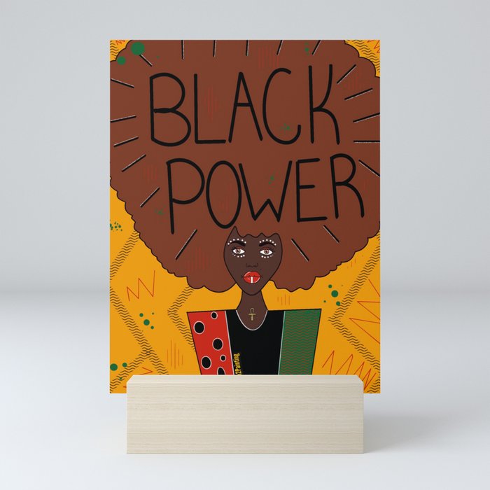 Black Power 2023 Mini Art Print