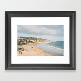 Main Beach, Laguna 02 Framed Art Print
