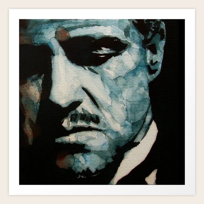 Mafia Art Print By Paulloveringwatercolors Society6