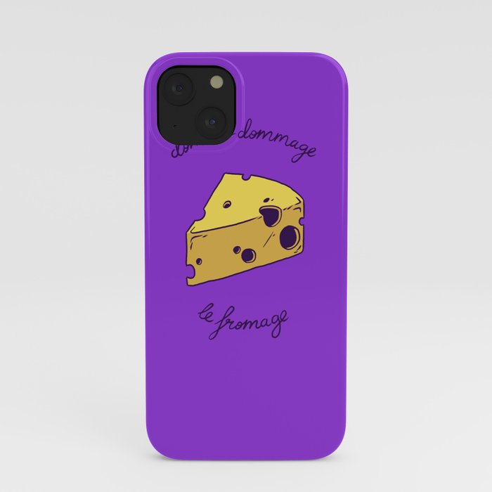 DOMMI-DOMMAGE (le fromage) iPhone Case