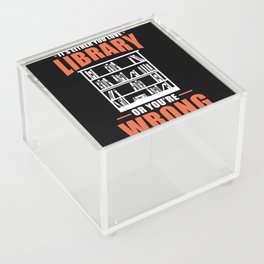 Librarian Gift Acrylic Box