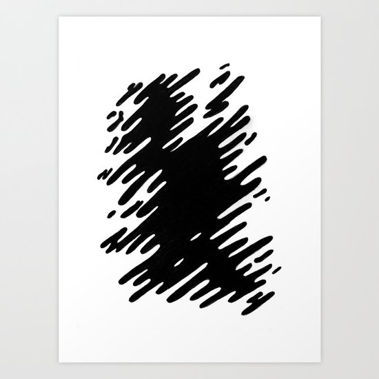 Fading away Art Print
