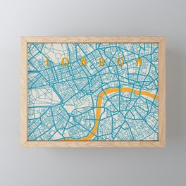 London Framed Mini Art Print