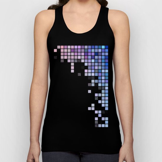 Pretty corner mosaic Unisex Tank Top