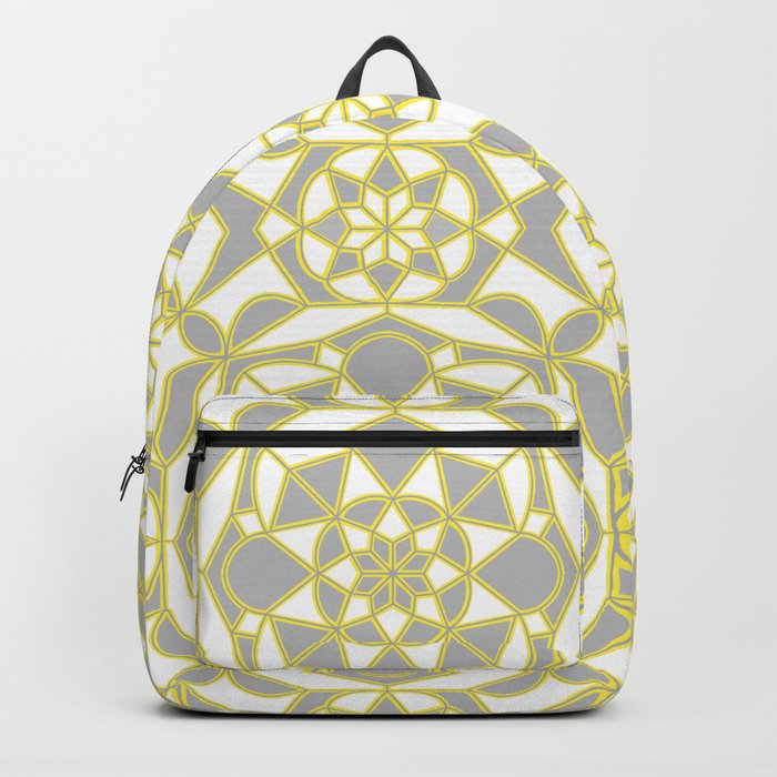 Light Through the Shadows- Mosaic Pattern Backpack