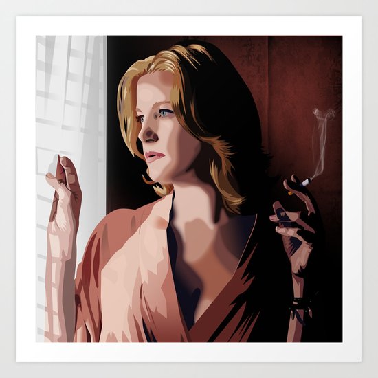 Breaking Bad Illustrated - Skyler White Art Print