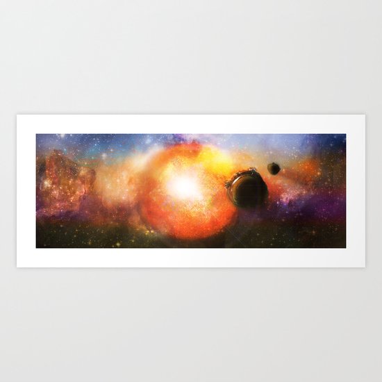 Red Dawn Art Print