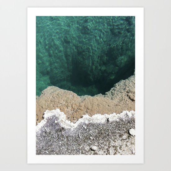 Hot springs 2 Art Print