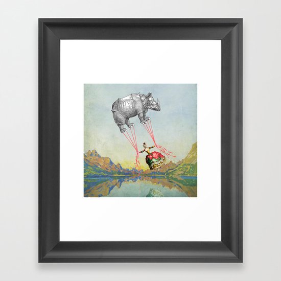 Aloft Framed Art Print