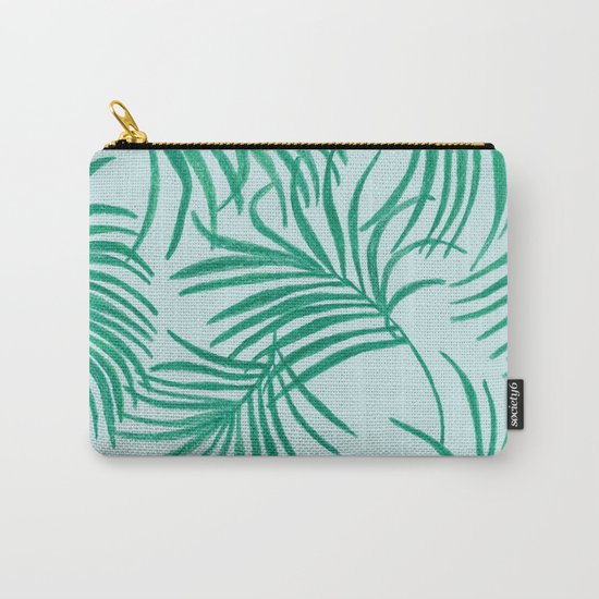Green Leaves Of Home Carry-All Pouch
