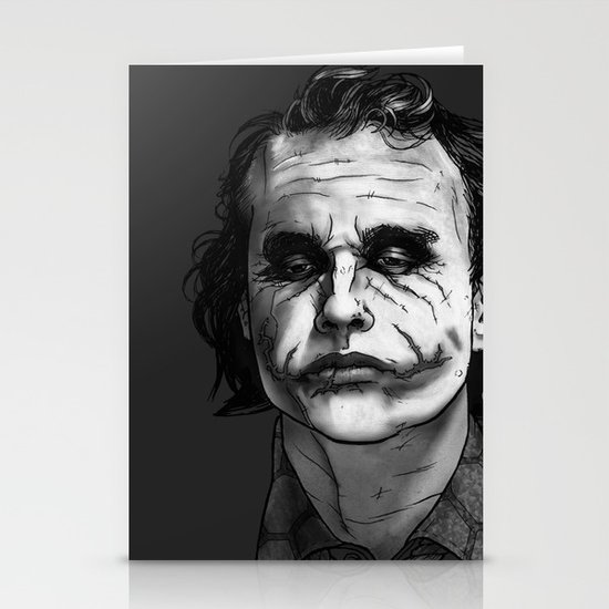 Now I'm Always Smiling // The Dark Knight Stationery Cards