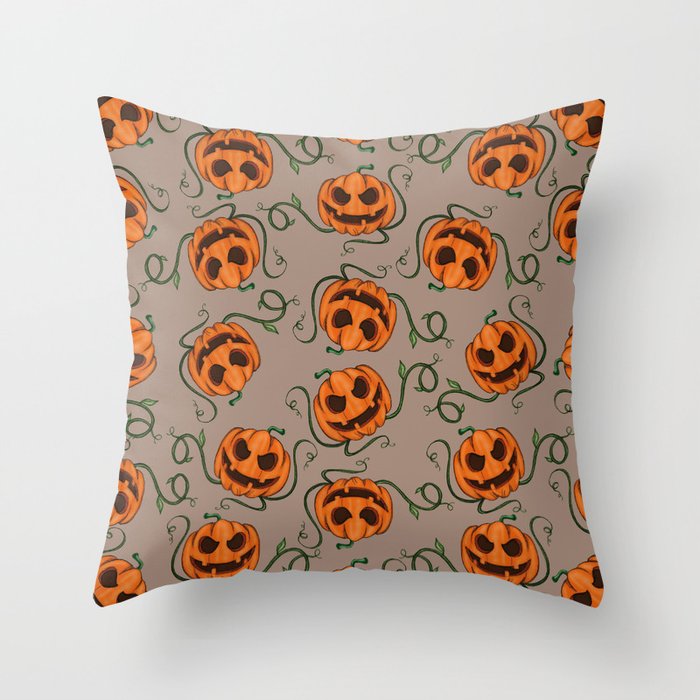 We are the pumpkins Throw Pillow