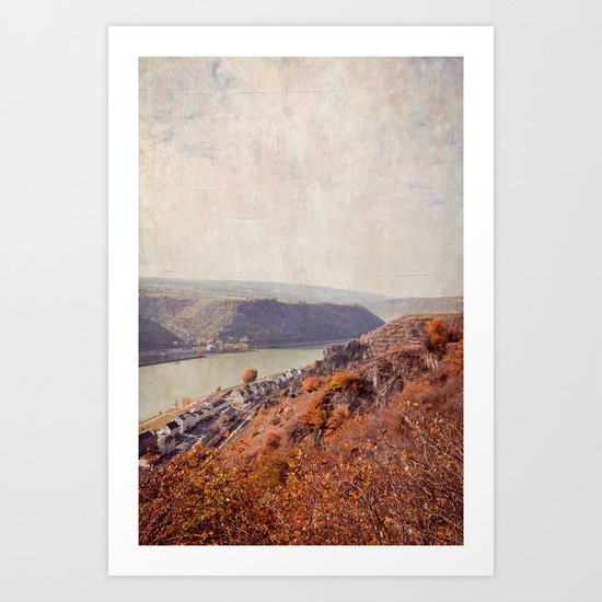 Middle Rhine Valley Art Print