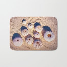 Beach treasures, Cozumel, Mexico Bath Mat | Cozumel, Shellfish, Golfofmexico, Yucatanpeninsula, Afternoonlight, Bumpy, Mexico, Color, Beachshells, Sand 
