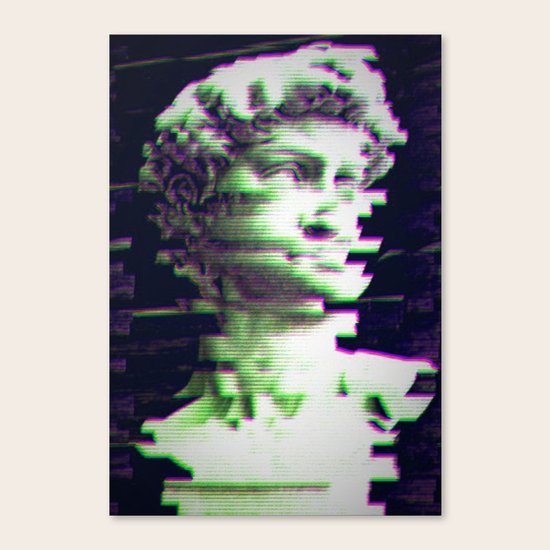 David Canvas Print