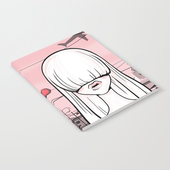 invisible girl Notebook