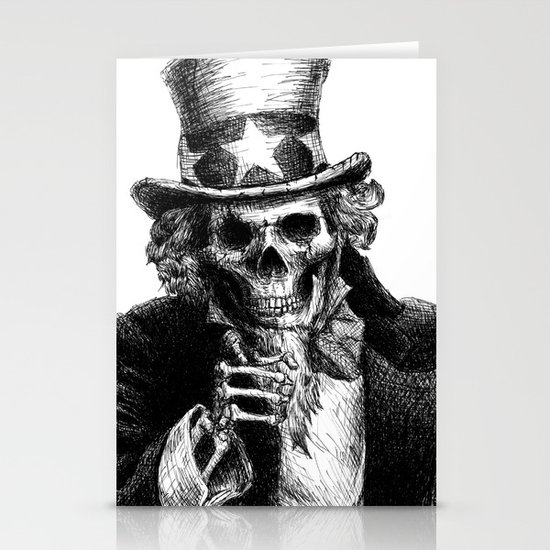 Uncle Sam Stationery Cards