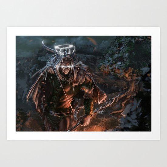 Fox Art Print