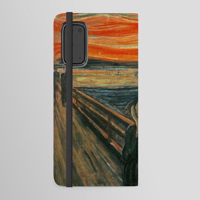Edvard Munch The Scream (1893) Android Wallet Case