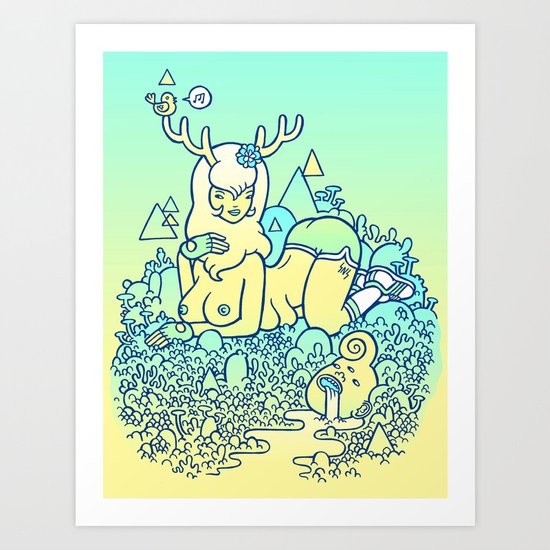 earthy delights Art Print
