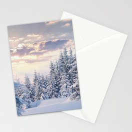 Snow Paradise Stationery Cards