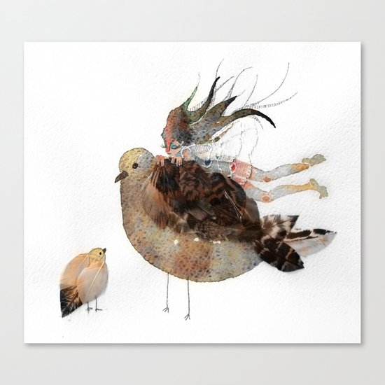 a bird thing Canvas Print