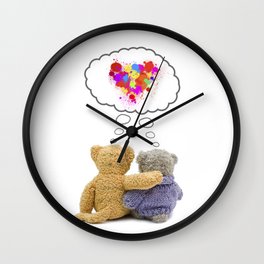 Love forever. Wall Clock