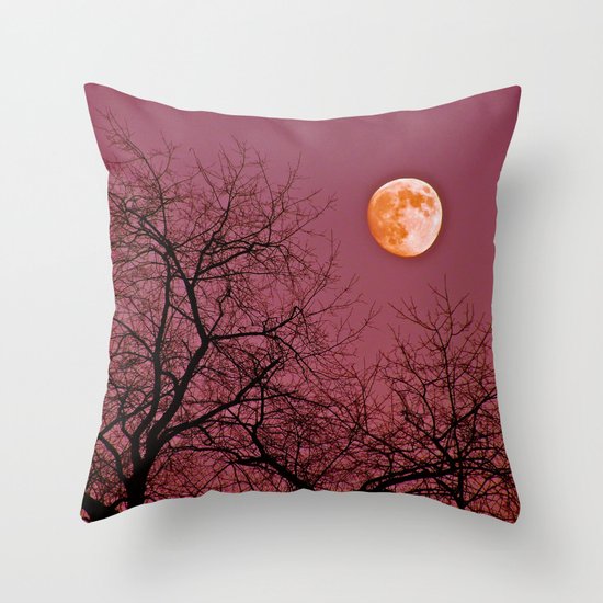 Good Night Moon Throw Pillow