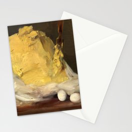 Mound of Butter, 1875-1885 by Antoine Vollon Stationery Card