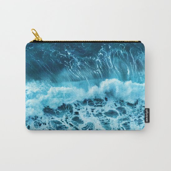 Sea wave Carry-All Pouch