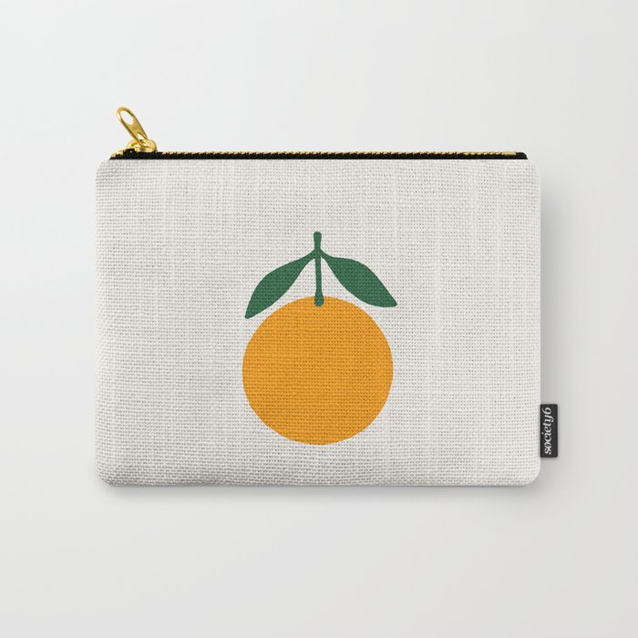 Orange Summer Citrus Carry-All Pouch