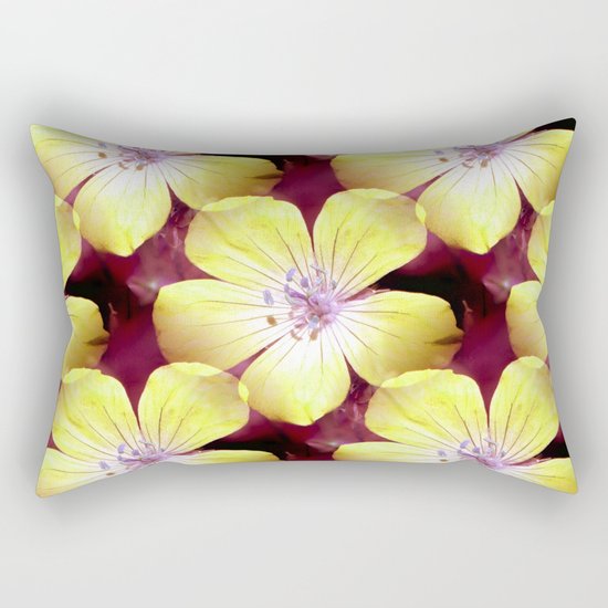 Summery Yellow.... Rectangular Pillow