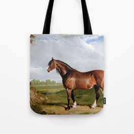 A Clydesdale Stallion Tote Bag