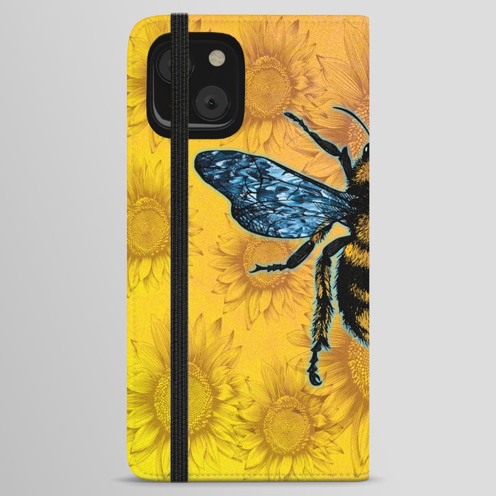 Bumble Bee iPhone Wallet Case