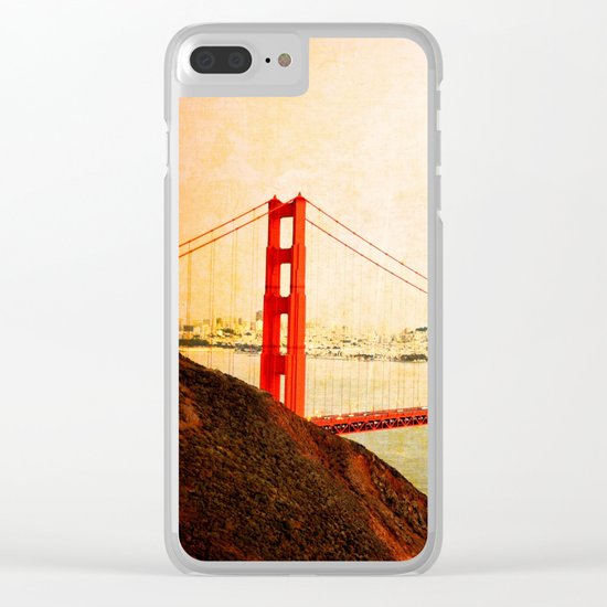 GOLDEN GATE BRIDGE - SAN FRANCISCO Clear iPhone Case