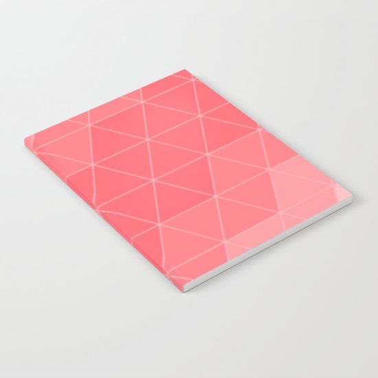Triangle Coral Notebook