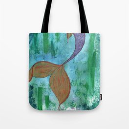 A Mermaid's Tail Tote Bag