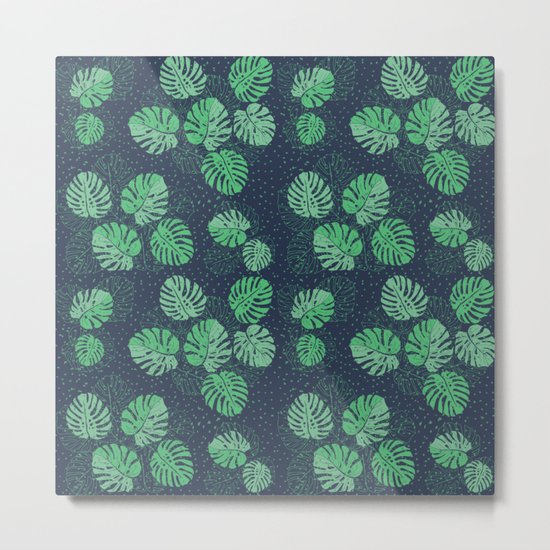 Monstera II Metal Print