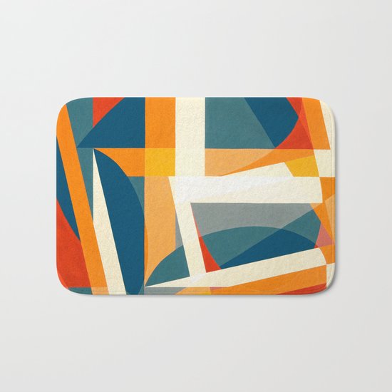 Geometric Joy Bath Mat