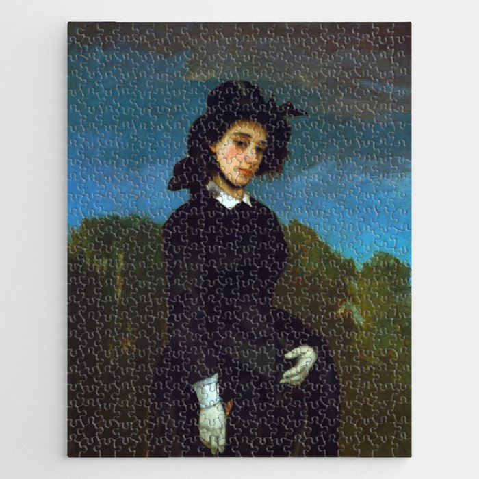 Gustave Courbet "Woman in a Riding Habit (L'Amazone)" Jigsaw Puzzle
