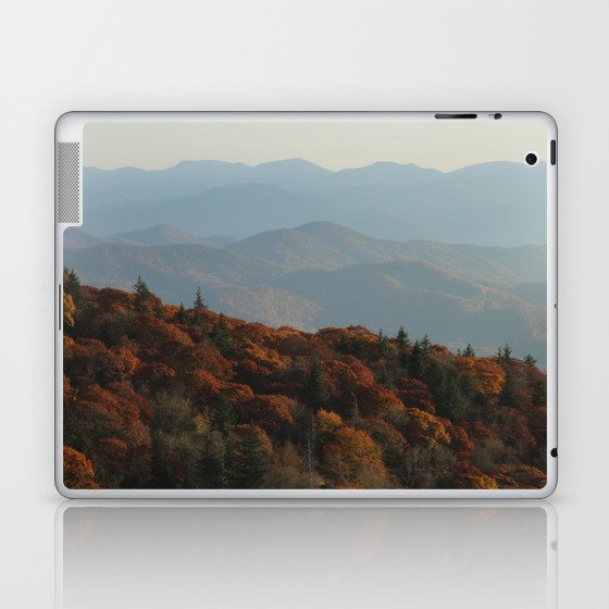 The Blue Ridge Mountains NC, Fine Art Photography Laptop & iPad Skin