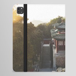 China Photography - Summer Palace Under The Beautiful Sunset iPad Folio Case