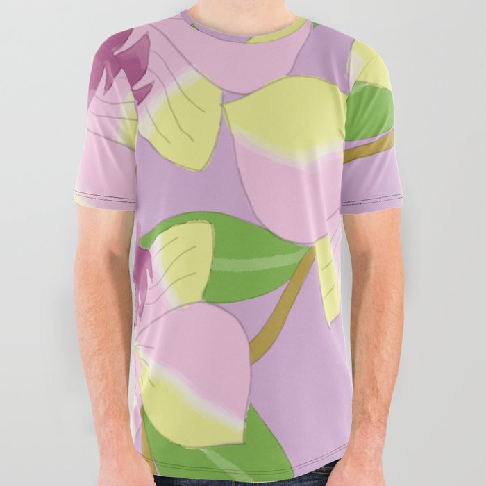 ORCHID All Over Graphic Tee