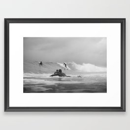 Australia Surf Framed Art Print