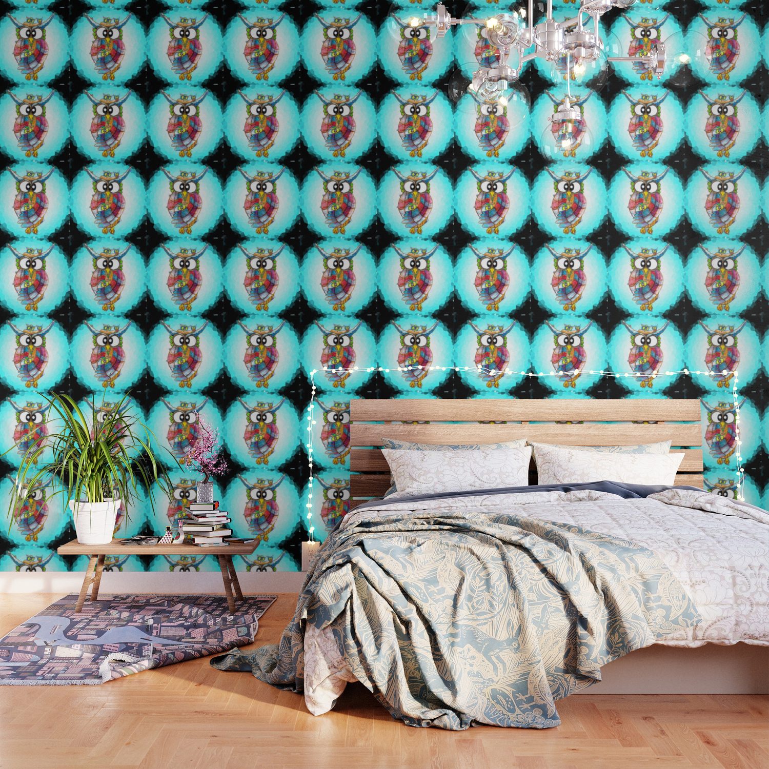 Owl And Cubs Wallpaper By Whipofgod Society6